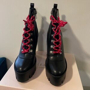 Akira Lace Up Booties